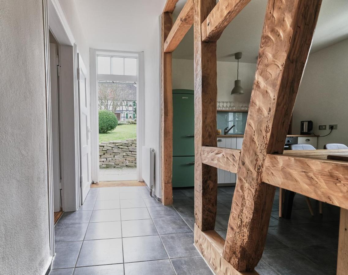 Ferienwohnung Im Fachwerkhof 'Haus In Bewegung' Seelscheid Екстериор снимка